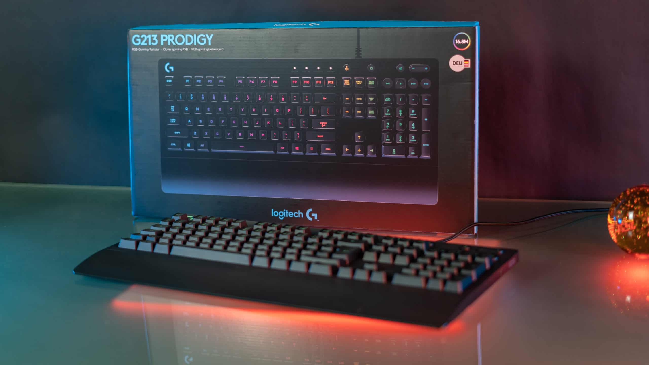 logitech G213 Prodigy Gaming Tastatur test