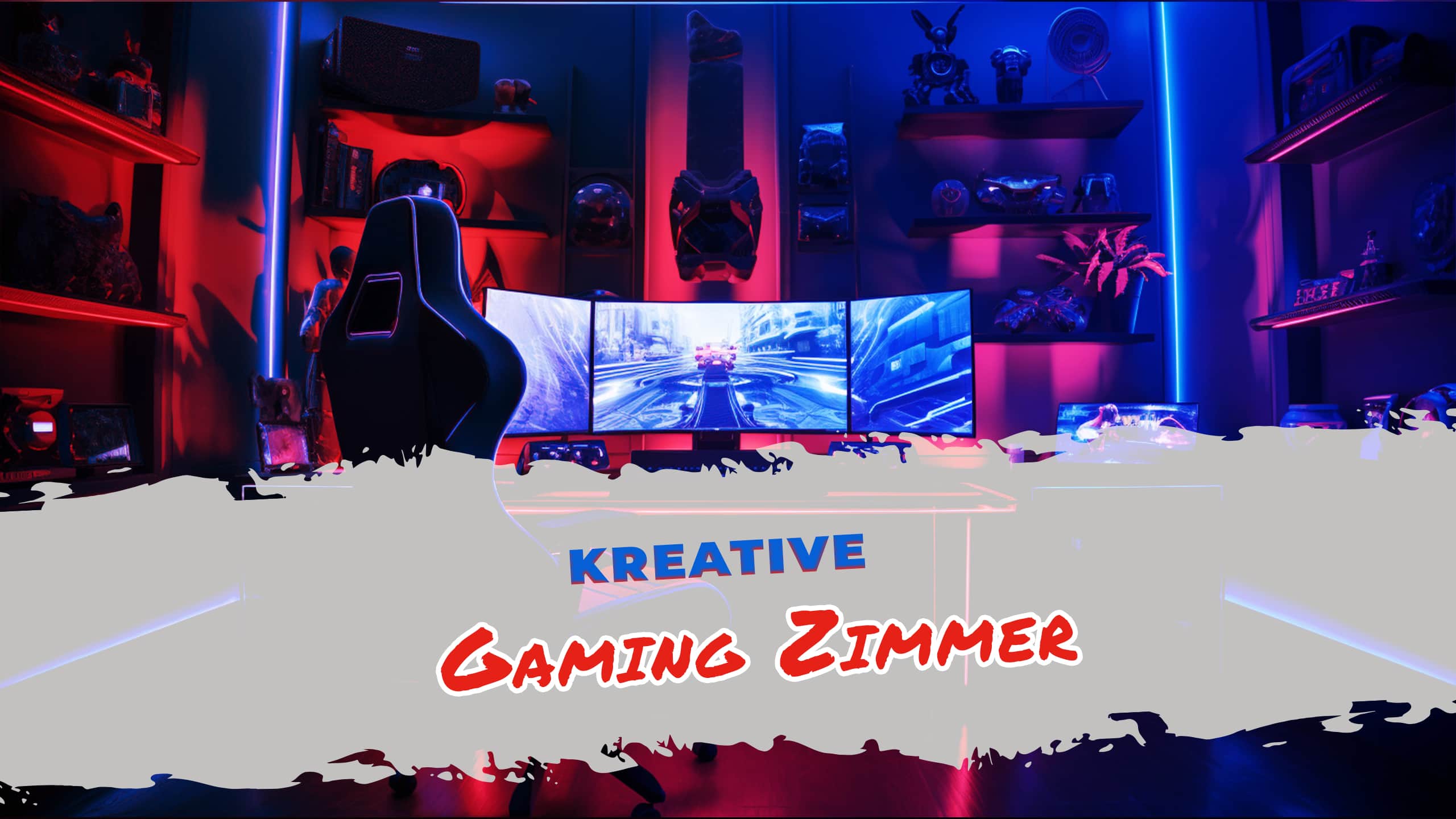 Gaming Zimmer einrichten | kreative Ideen