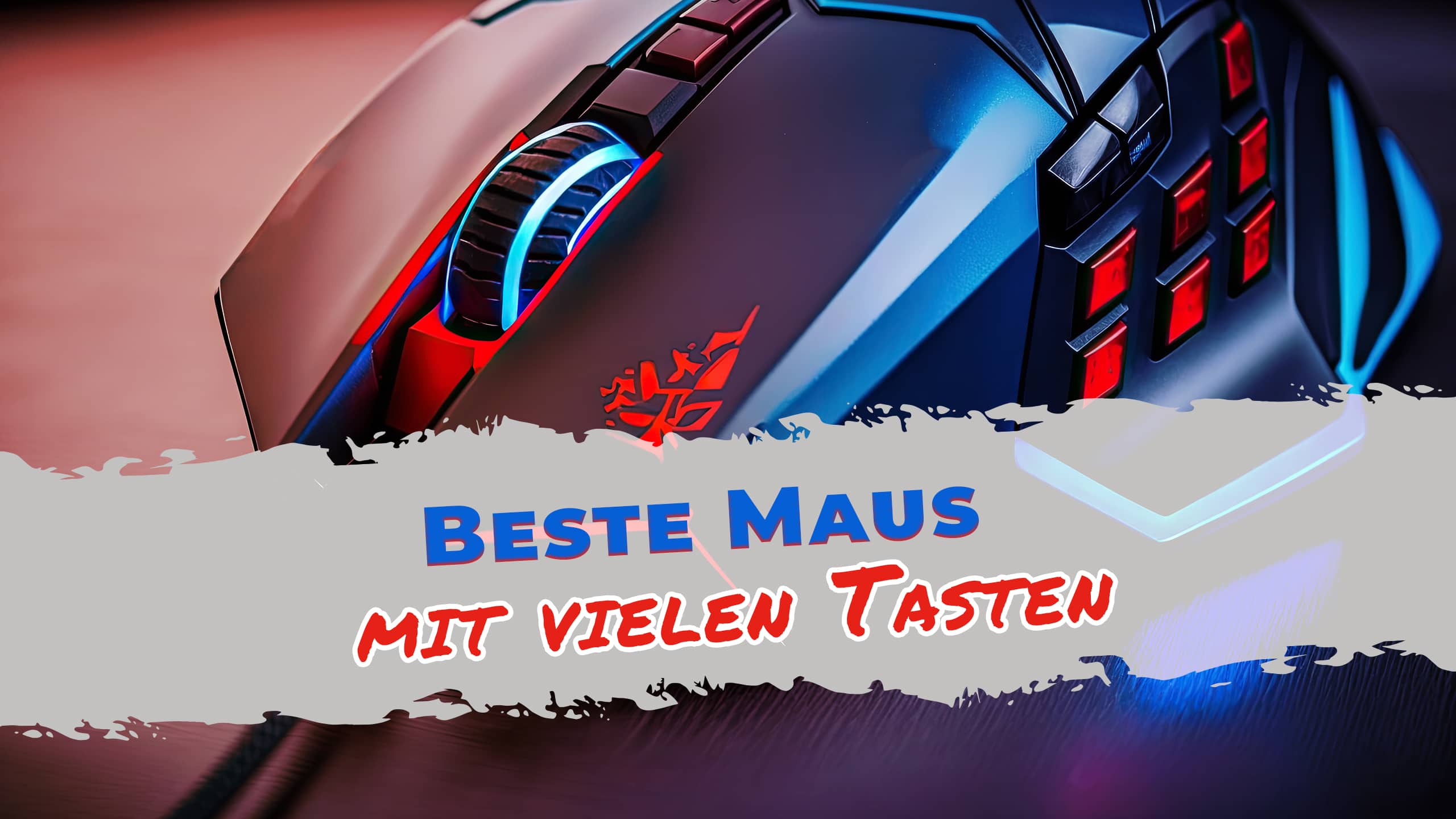 Gaming-Maus mit vielen Tasten?